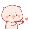 Stiker Piggy Bucin 🐷 6