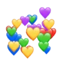 Corações ❤️💝💔💖❤️‍🩹❤️‍🔥 4