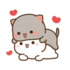 Cat peach 3 13