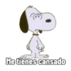 Me tienes cansado