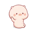 Stiker Piggy Bucin 🐷 16