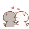 Stiker cium lucu 10