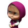 Marsha and the bear gif 🎦 5