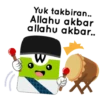 Yuk takbiran.. Allahu akbar allahu akbar.. W
