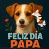 Perritos Feliz Día Papá 🐶🐕 11