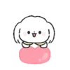 Perro blanco cute animado 🐕✨ 9
