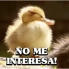 NO ME INTERESA!