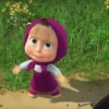 🧺🧸 Masha reacciones 🍎🧺 9