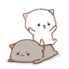 Cat peach 3 23