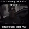 montou na garupa dos drake Puma empinou na bajaj 400