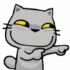 Stiker GIF Kucing Lucu 12