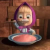 🧺🧸 Masha reacciones 🍎🧺 15