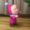 Marsha and the bear gif 🎦 11