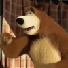 Marsha and the bear gif 🎦 7