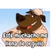 Este muchacho me llena de orgullo