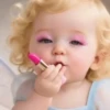 Cute baby makeup TIKTOK 👶🏻💄 6