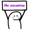 Me encantas stickers aaron