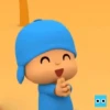 Pocoyo stiker gerak  6