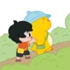 Chibi Nailong Hobi Dino Kuning 15