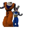 Goku y vegeta bailando 7