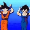 Goku y Vegeta bailando🕺🏻✨ 10