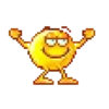 Emoji pixel animados 9