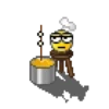 Emoji pixel 🫠😍🥰🥺😃 25