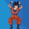 Goku y Vegeta bailando🕺🏻✨ 14