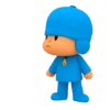 Pocoyo stiker gerak  17