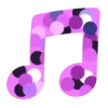Glitter emojis 🙂🔔🎶💕💯 5