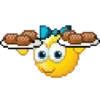 Emoji pixel animados 11