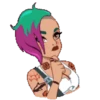 Anime pensativa 🤔🙄 8