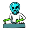 🌈👽✨️Alien Gang Emojis✨️👽🌈 10