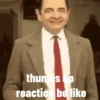 thumbs up reaction be like D