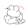 Conejitos dandose amor     ★ ❤️‍🩹 5