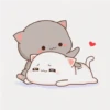 Peach N Goma sticker 22