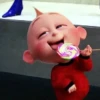 Bebê com pirulito