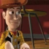 Woody sorrindo