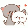 Peach N Goma sticker 21