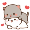 ❤️ Mochi - Peach Cat 🌚🌝❤️ 7
