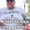 COWBOYS Kriker te traje una paletita