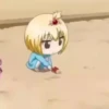 Criança anime fofa