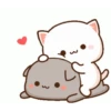 Peach N Goma sticker 5