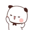 White Cute Panda Pack 3 10