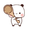 White Cute Panda Pack 3 28