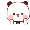 White Cute Panda Pack 3 20