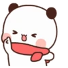 White Cute Panda Pack 3 25