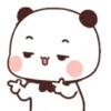 White Cute Panda Pack 3 17