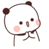 White Cute Panda Pack 3 16