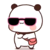 White Cute Panda Pack 3 29